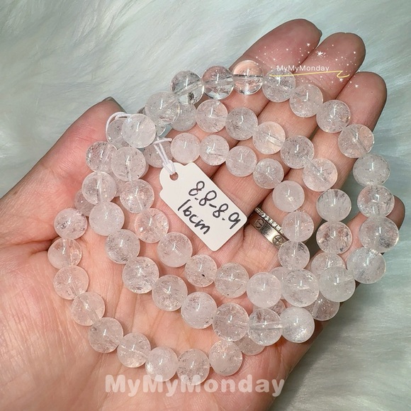 Azeztulite Bracelet 8mm - Picture 1 of 5
